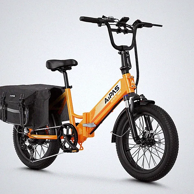 20 Inch Folding Electric Bike 750W Fat Tire E-Bike Adult Commuter Bicycle