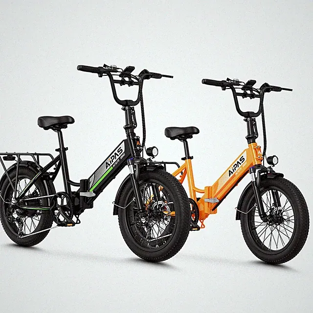 Aipas A2 750W Adult Folding Ebike 20'' Fat Tire 7-Speed 48V Lightweight