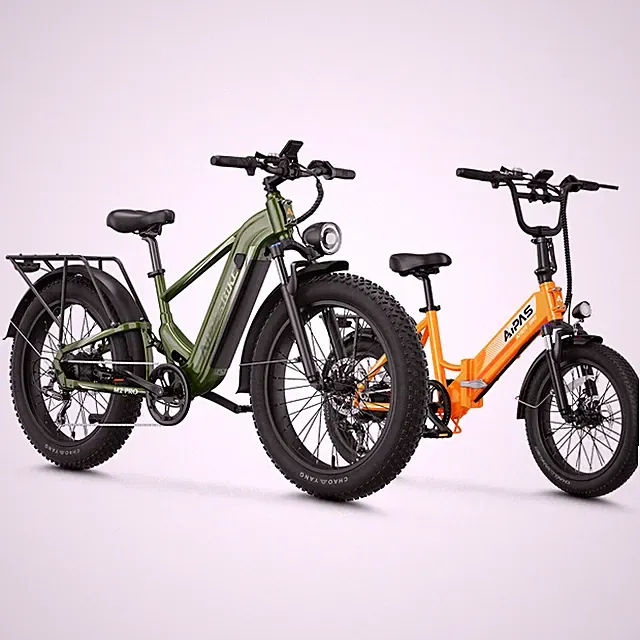 Aipas M2 Pro Electric Bike 1800W 26" Fat Tire E-Bike 48V 17.5Ah Adult Mountain