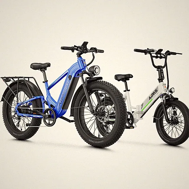 Aipas M2 Pro Electric Mountain Bike 1800W 26" Fat Tire E-Bike Dual Suspension