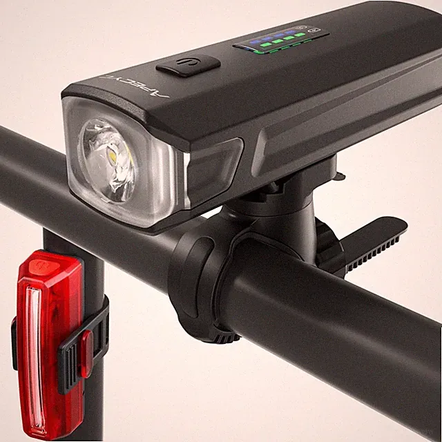APECYC Bike Lights USB-C Rechargeable Bicycle Front Headlight and Rear Tailli...