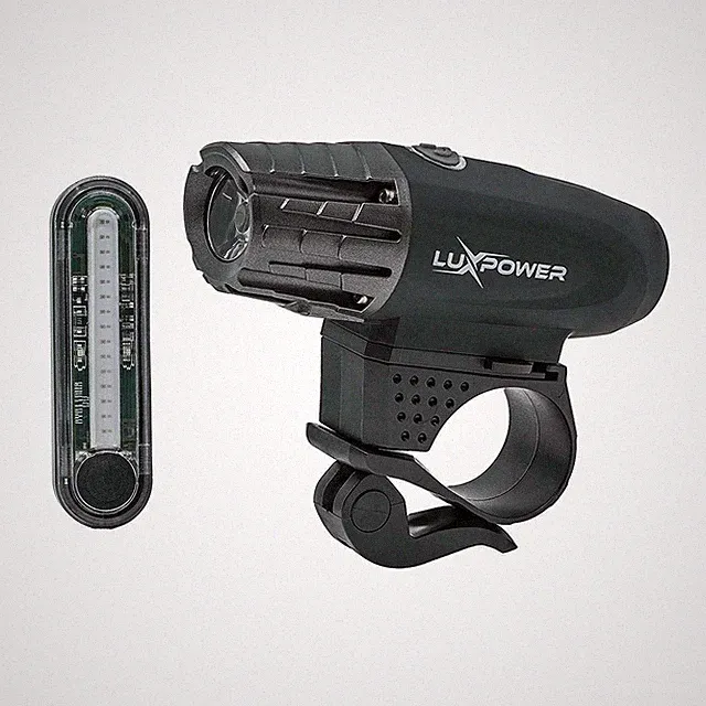 Bike Light Set Rechargeable Vision 300 Lumens LED Bicycle Head and Tail Lights