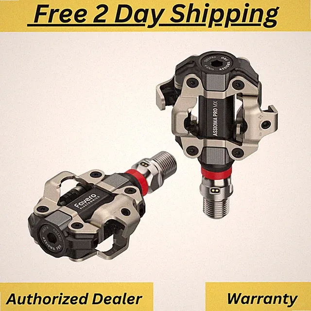 Favero Assioma PRO MX-2 Dual-Sided MTB Power Meter Pedals | SPD Compatible | NEW