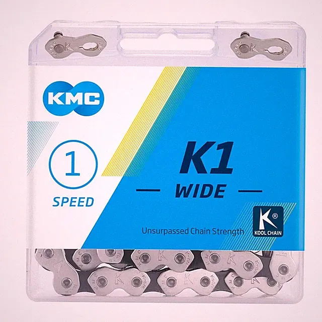 KMC Bike Chain Performance Bicycle Chain, Quality & Highly Compatible K1