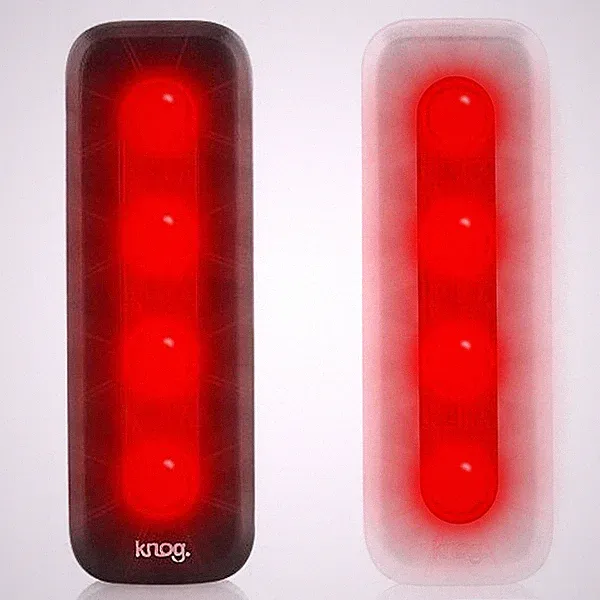 Knog Blinder 4V Pulse Rechargeable Rear LED Light. Bike MTB Fixie BMX Bicycle