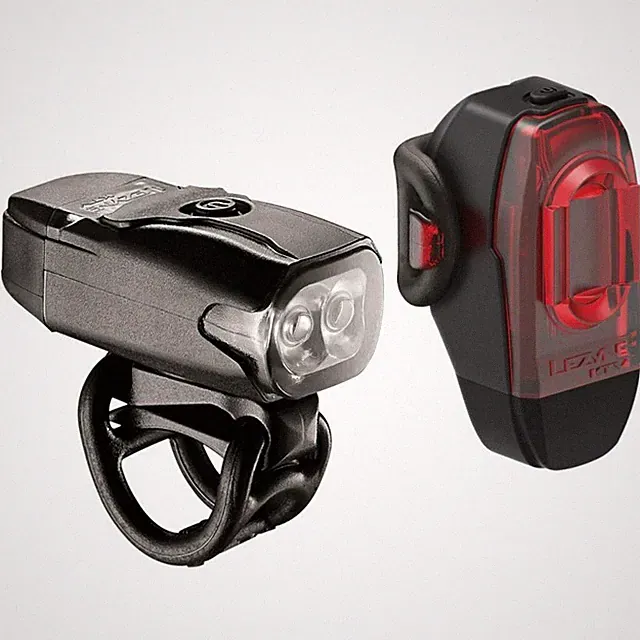Lezyne KTV Drive Pair LED Light 200 Lumens rear 10L kit MTB Road E Bike Hybrid