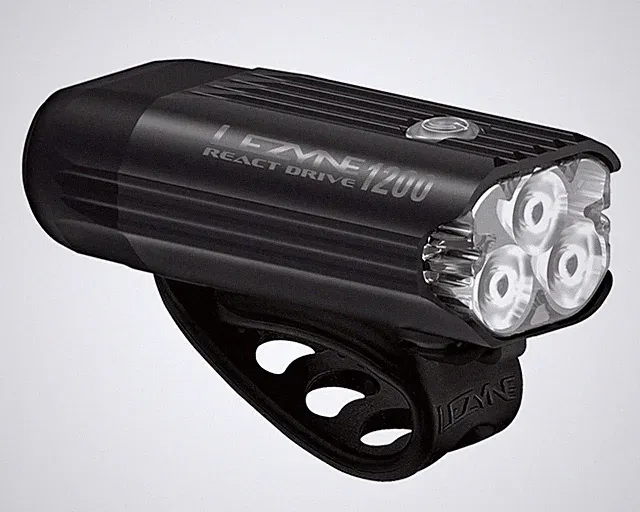 Lezyne React Drive Headlight (Matte Black) [1-LED-43F-V117]
