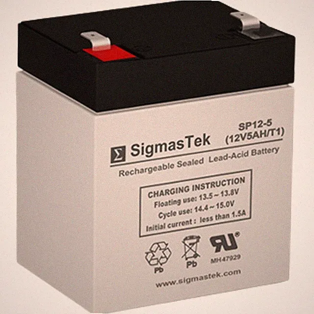 SigmasTek Replacement for Precor Recumbent Bike C846 Gym Battery SLA AGM 12V 5Ah