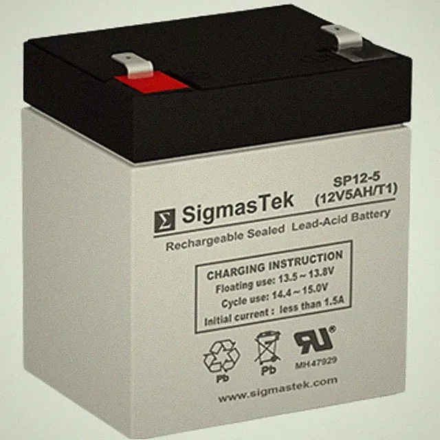 SigmasTek Replacement for Precor Recumbent Bike C846i Gym Battery, SLA 12V 5Ah