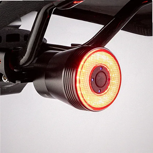 USB Rechargeable Smart Bike Tail Light, Brake Sensing Bicycle Rear Light